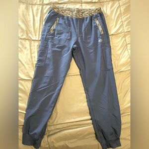 Dickies Women’s Blue Elastic Waist Jogger Scrub Pants
